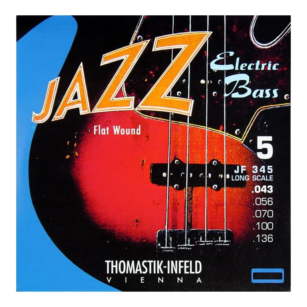 Jazz Flat Wound Bass Guitar String (Nickel Alloy)