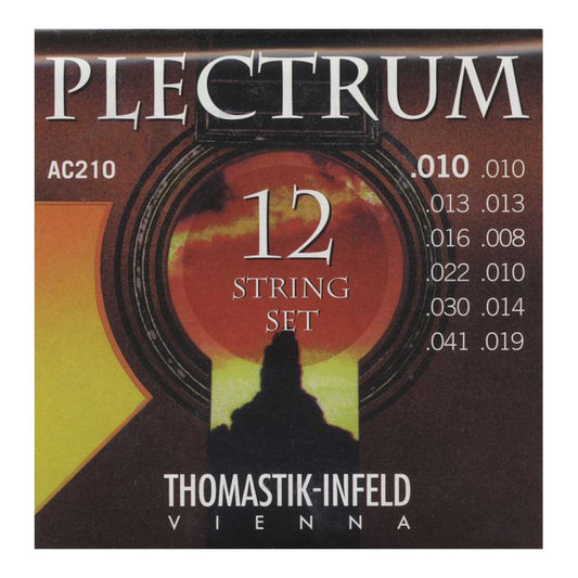 Plectrum Acoustic Guitar Strings (12-String Series)