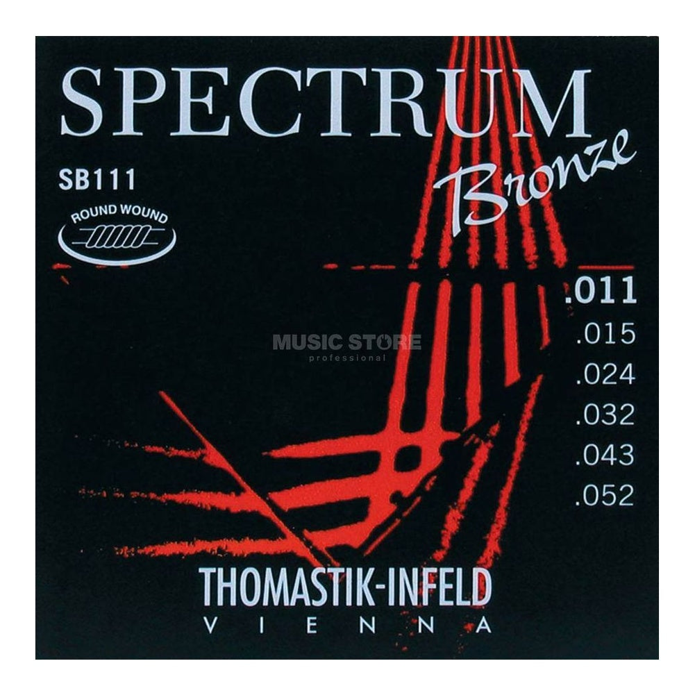 Spectrum Bronze Acoustic Guitar String Set (Round Wound)