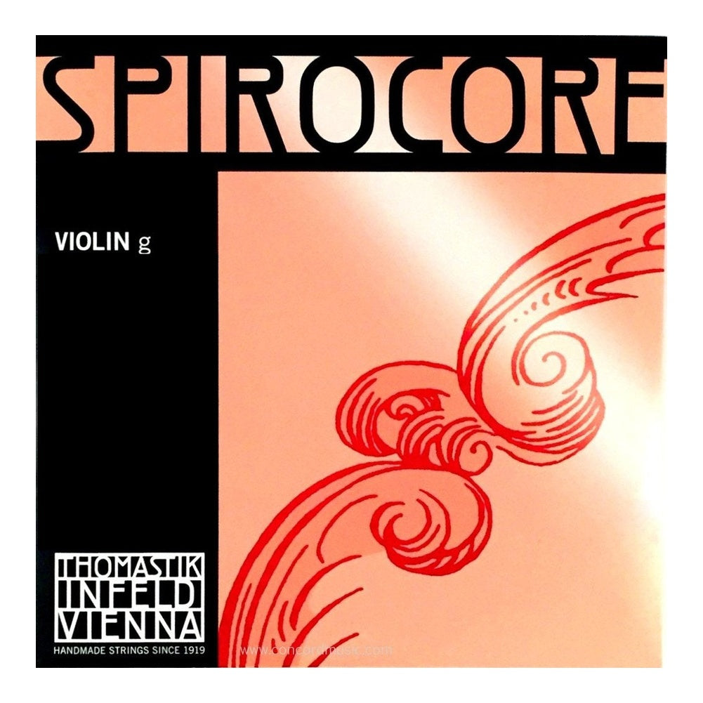 Spirocore Violin String Set (Flexible Spiral Rope Core)