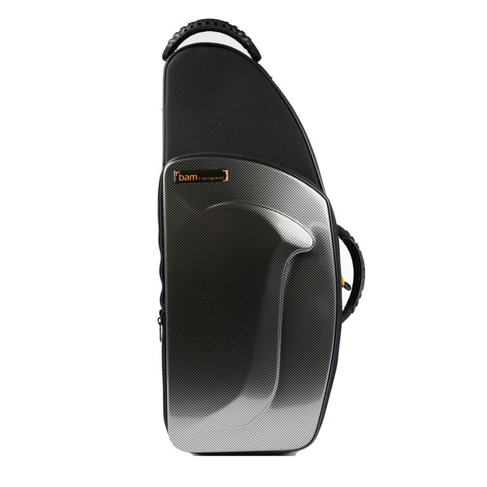 Bam New Trekking Alto Saxophone Case – Silver Carbon