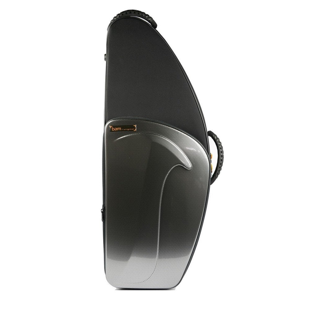 Bam New Trekking Tenor Saxophone Case – Silver Carbon