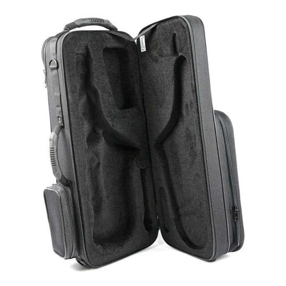 Étui pour saxophone alto Bam Trekking – intérieur ouvert