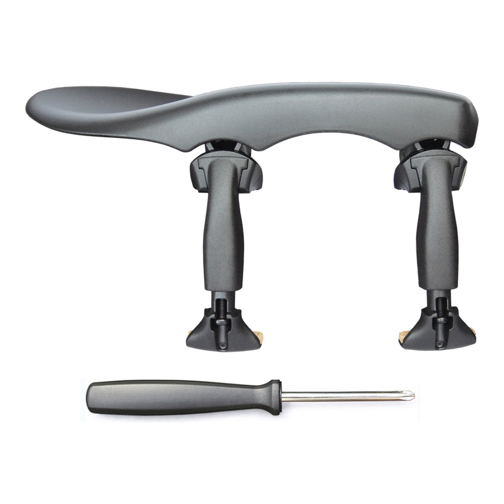 Wittner Violin Zuerich Chinrest, Side Mount - detail view