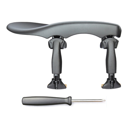 Wittner Violin Zuerich Chinrest, Side Mount - detail view