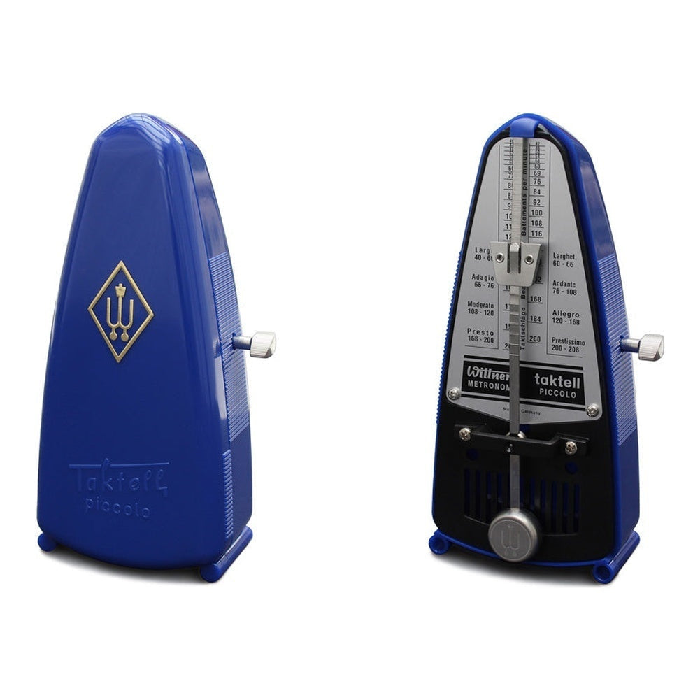 Wittner Taktell Piccolo Plastic Casing Metronome - Blue