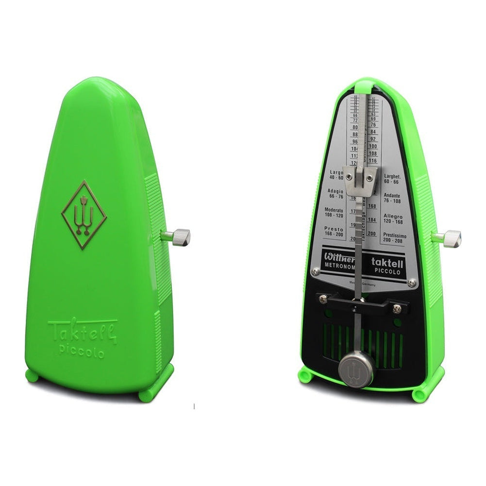 Wittner Taktell Piccolo Plastic Casing Metronome - Neon Green