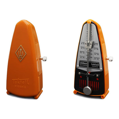 Wittner Taktell Piccolo Plastic Casing Metronome - Orange