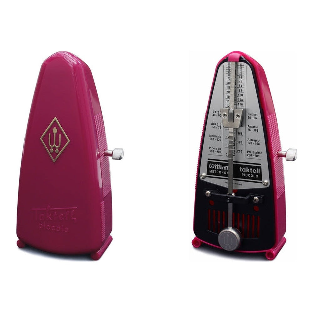 Wittner Taktell Piccolo Plastic Casing Metronome - Pink