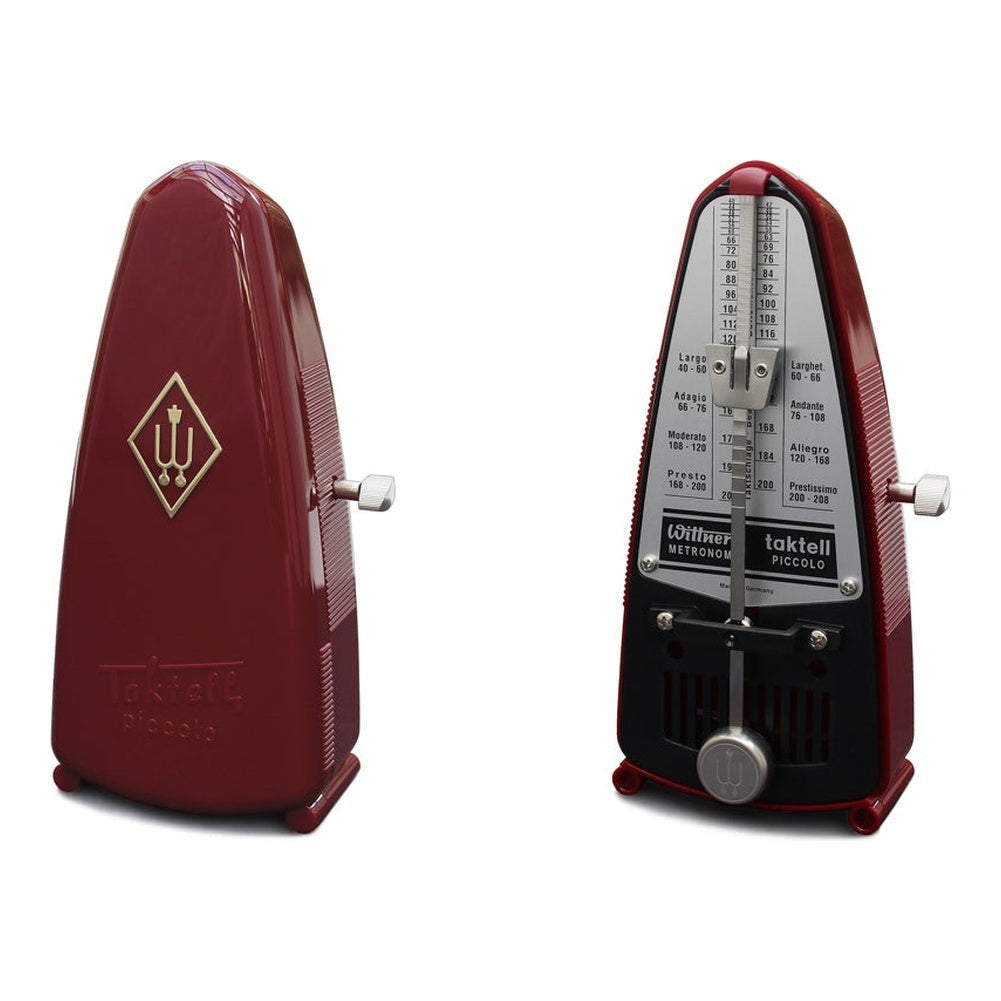 Wittner Taktell Piccolo Plastic Casing Metronome - Ruby