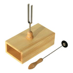 Diapason avec étui de résonance