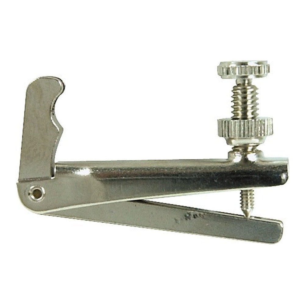 Wittner Viola String Adjuster - Nickel-plated with nickel-plated screws