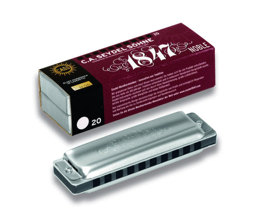 1847 Noble Standard Richter Harmonica