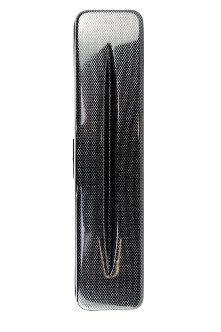Étui de flûte compact haute technologie (compatible avec les pieds en si et en do)