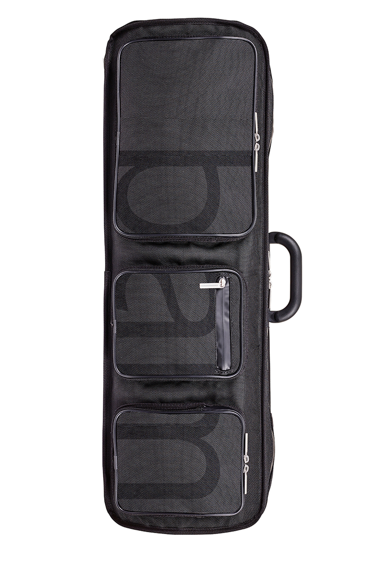 Housse de protection à capuche pour étui de violon oblong high-tech (modèle sans poche)