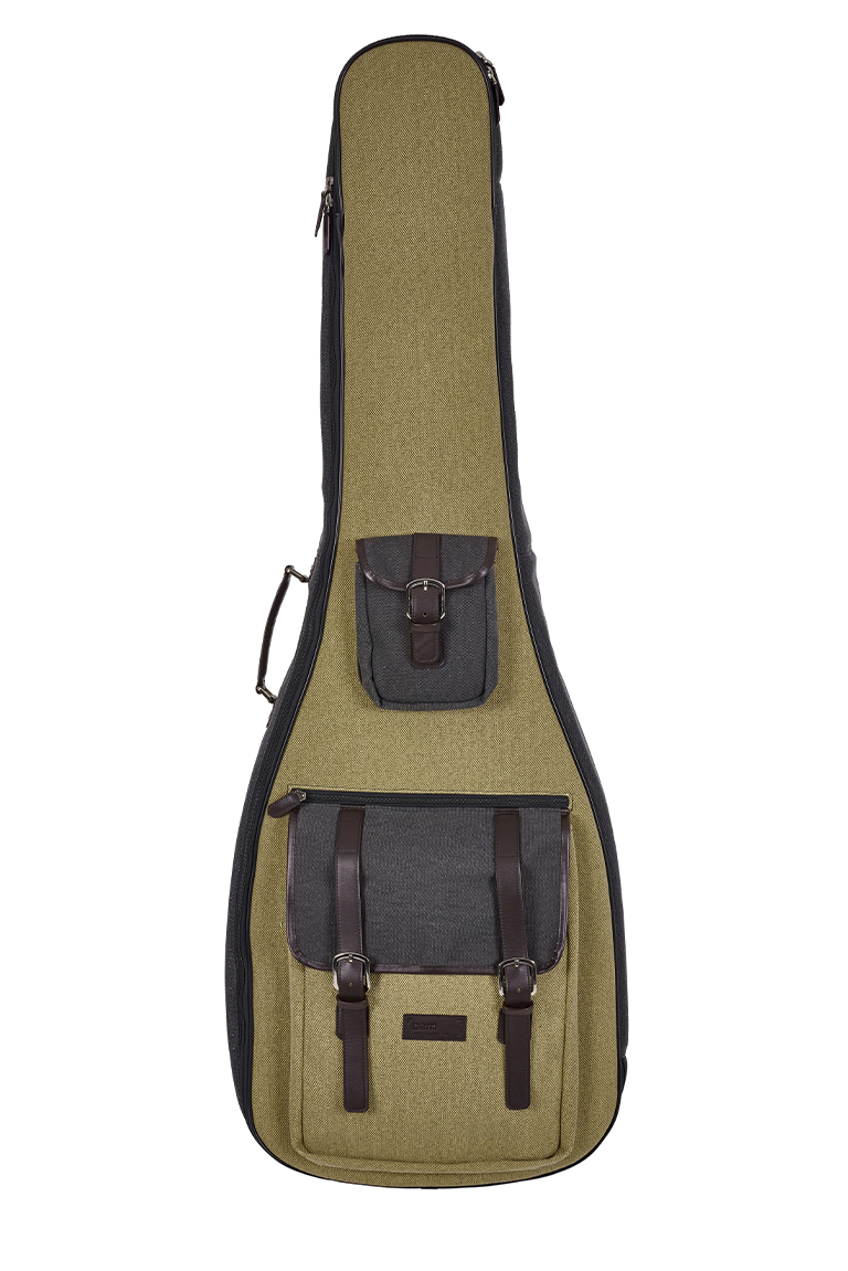 Housse de guitare Nashville (tissu Caneva gris et beige)