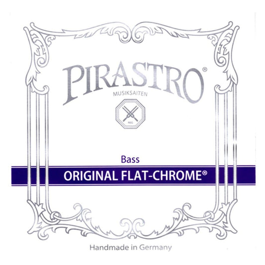Original Flat-Chrome Double Bass Single Strings