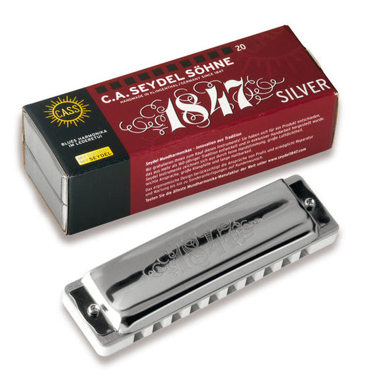 1847 Silver Standard Richter Harmonica