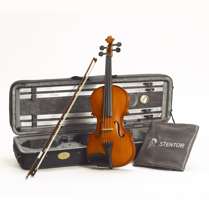 Conservatoire II Intermediate Violin Outfit with Wittner Tailpiece, Ebony Fittings, Brazilwood Bow & Deluxe Case