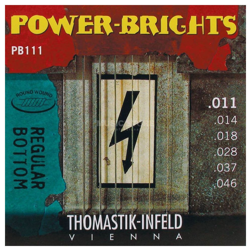 Power-Bright Guitar Strings Regular Bottom